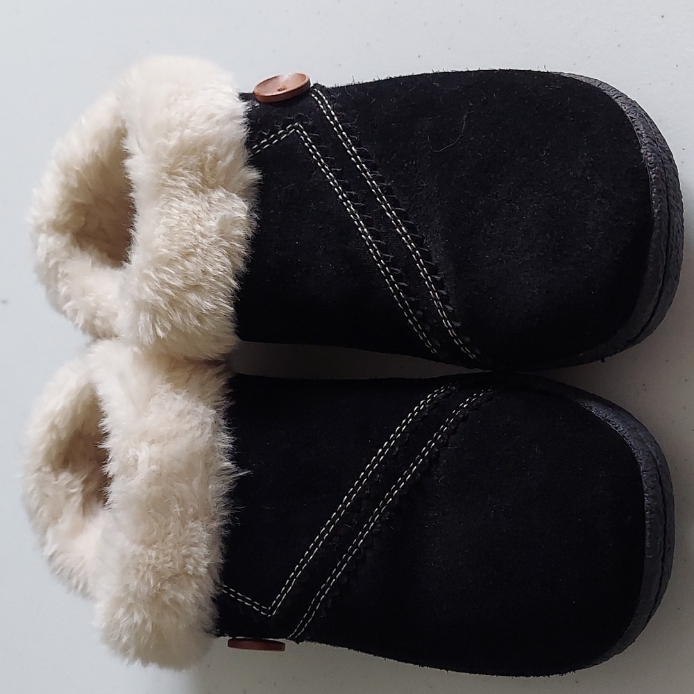 Clarks Black slides 8W